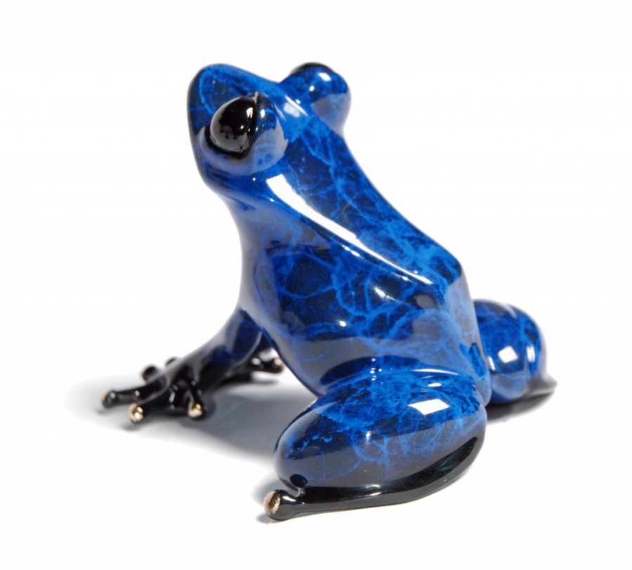 Indigo Frogman Tim Cotterill Bronze Sculpture