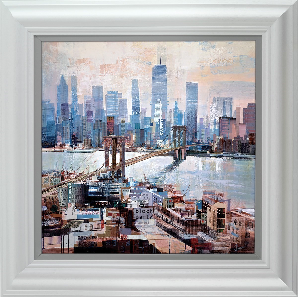 Big City Blues by Tom Butler Limited Edition Print New York