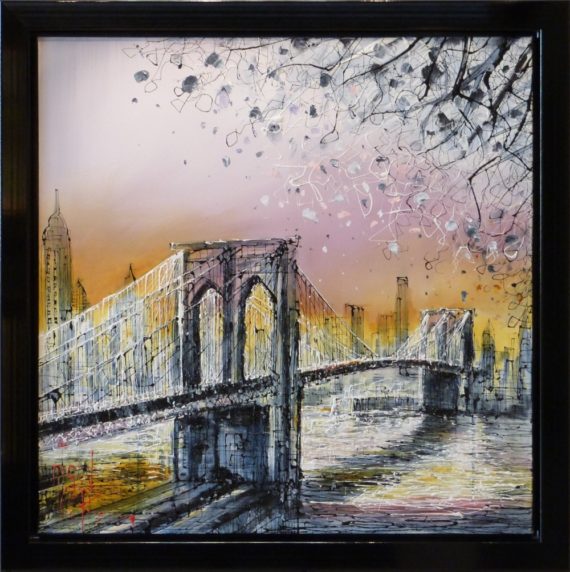 Crossing the Hudson nigel cooke original painting