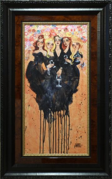 todd white roses on parade limited edition print