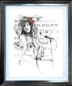 Back to Black amy winehouse scott tetlow wall art