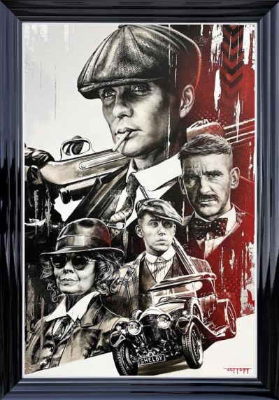 Shelby Co. Ltd ben jeffery peaky blinders wall art