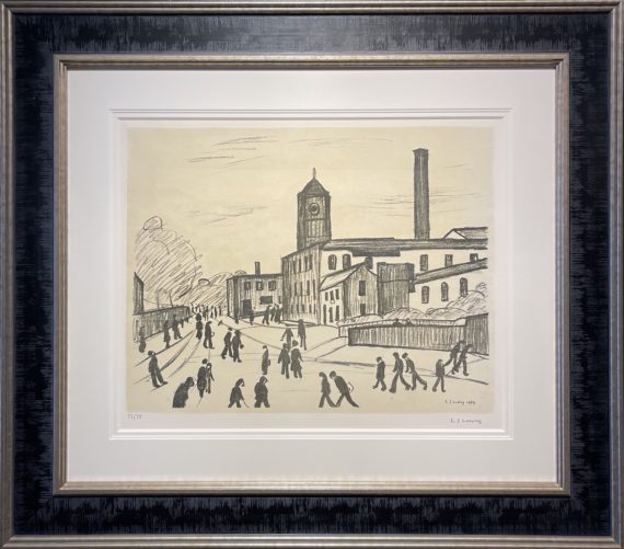 a northern town by l s Lowry