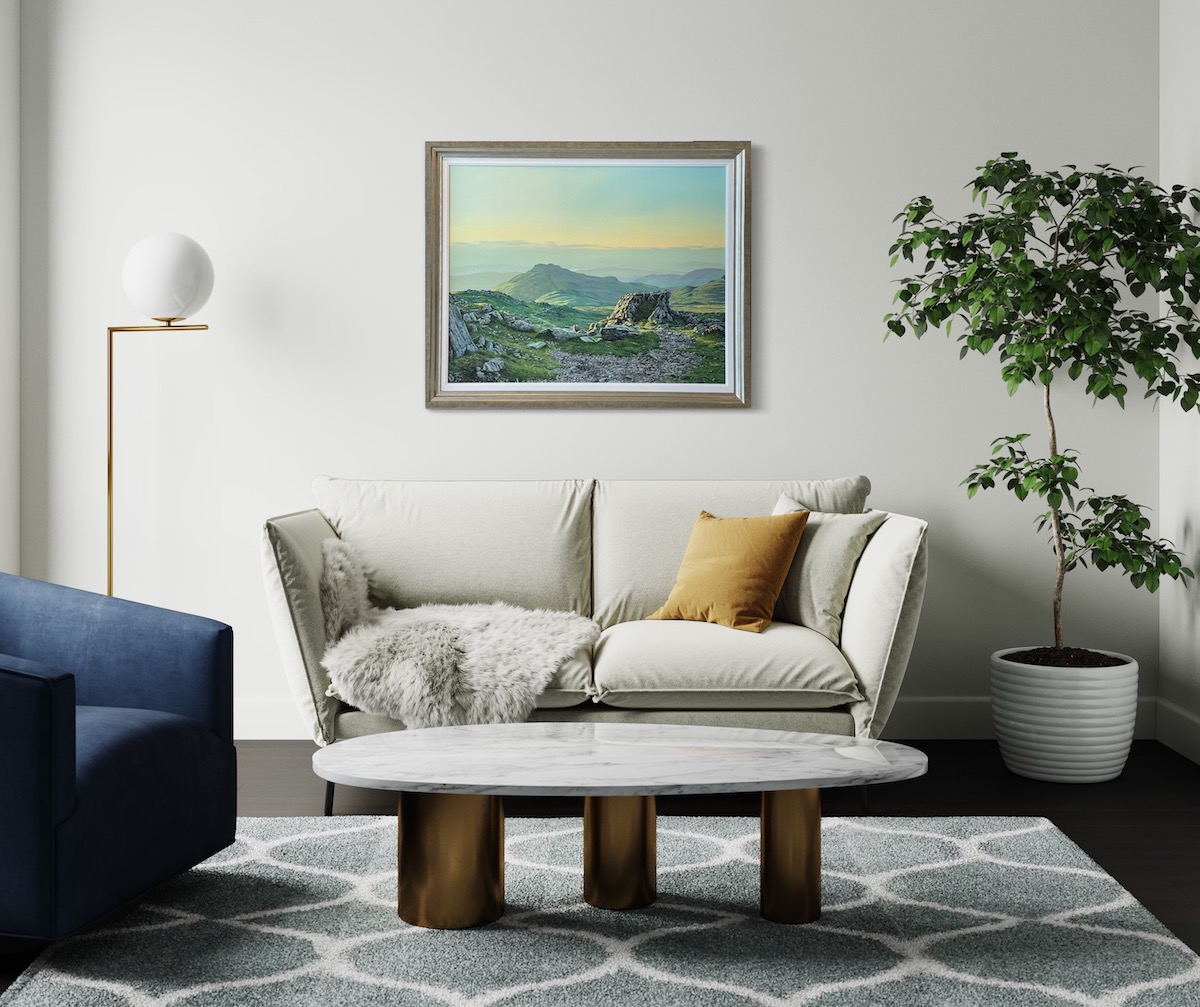 Steven Townsend Lake District Painting