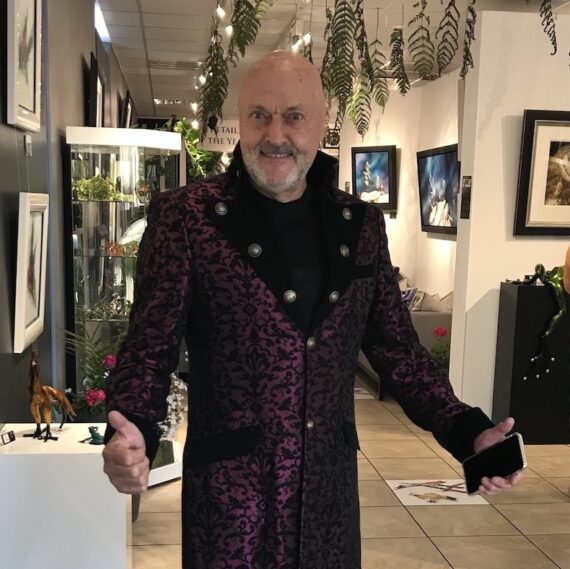 frogman Tim cotterill sculpture exhibition