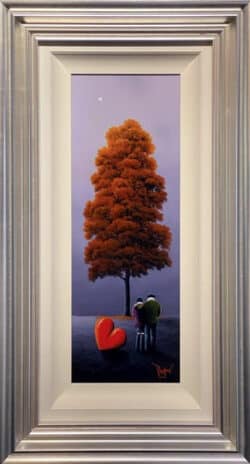 Autumn of love original painting by David Renshaw