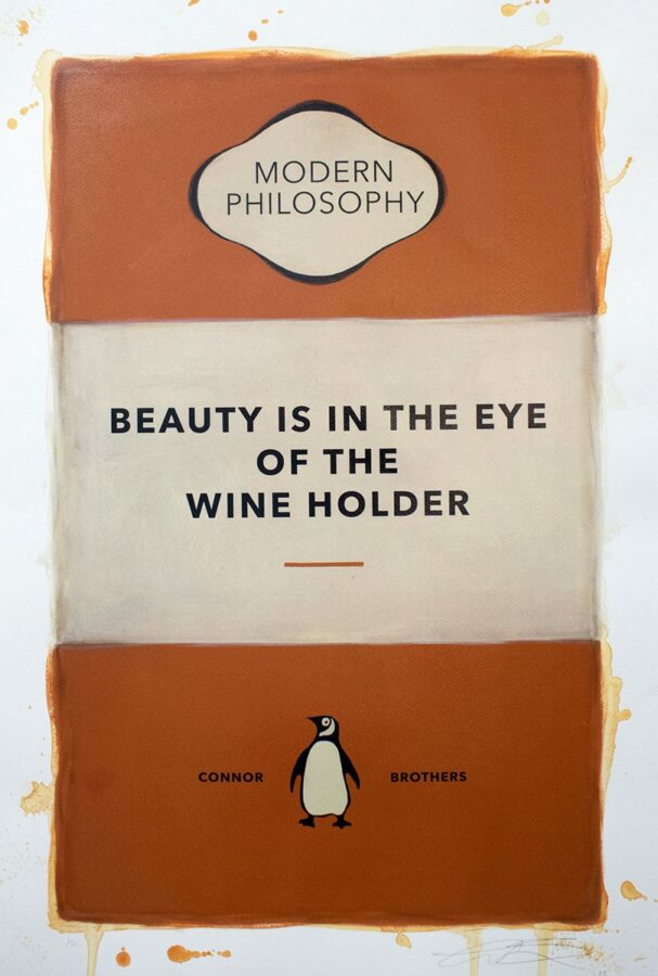 connor brothers beauty is in the eye of the wine holder