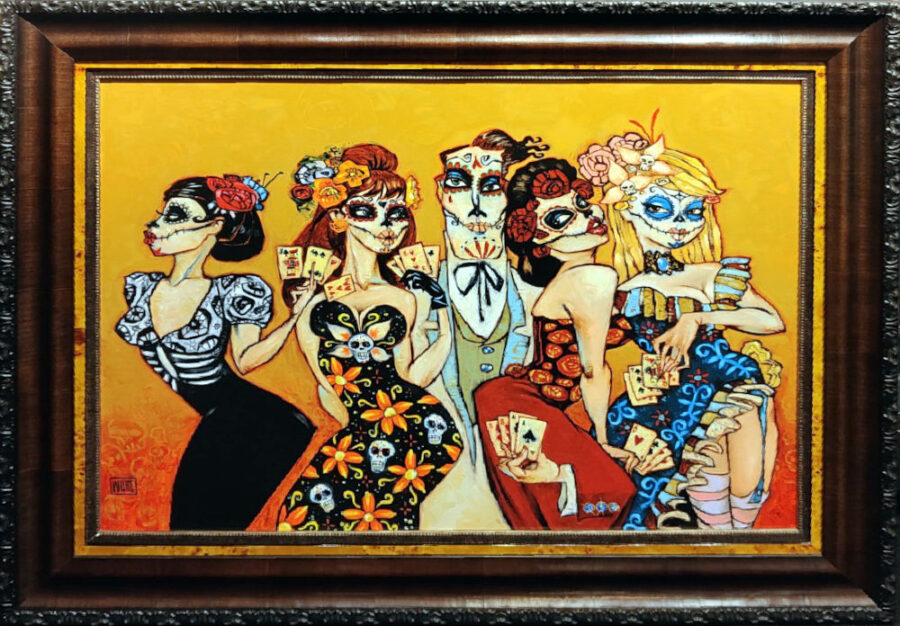 Dead man's Hand limited edition print by Todd White