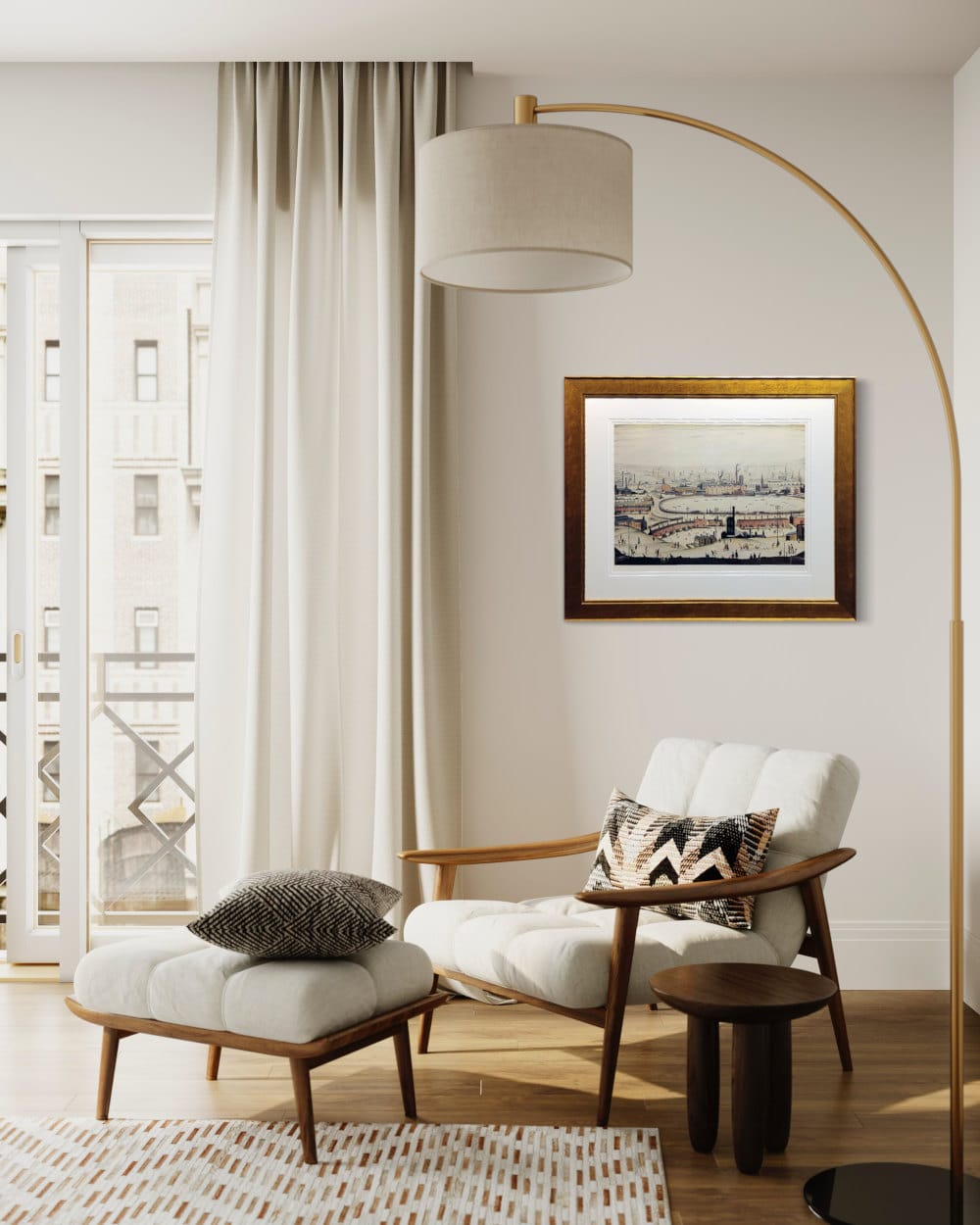 LS Lowry The Pond Roomset