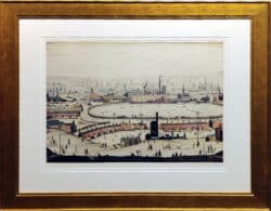 Limited Edition print The Pond by LS Lowry signed