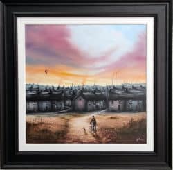 When you love what you have Original painting by Dann Abrahams