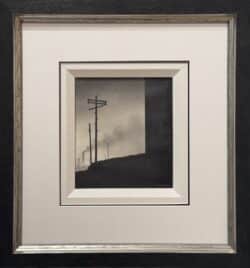 Telegraph Pole and Chimneys by Trevor Grimshaw Original