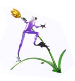 Belle Fleur limited edition bronze sculpture by Frogman