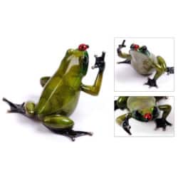 Bugsy limited edition bronze sculpture by Frogman