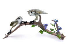 Shangri La Crushed Stone original bronze sculpture by Frog Man