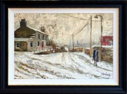 Making Tracks by Lucy Manfredi original oil painting