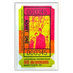 Admit One - Oasis by Linda Charles original artwork