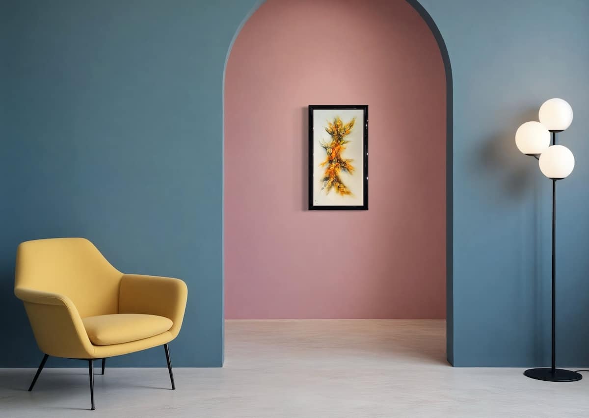 gisela ueberall original abstract painting