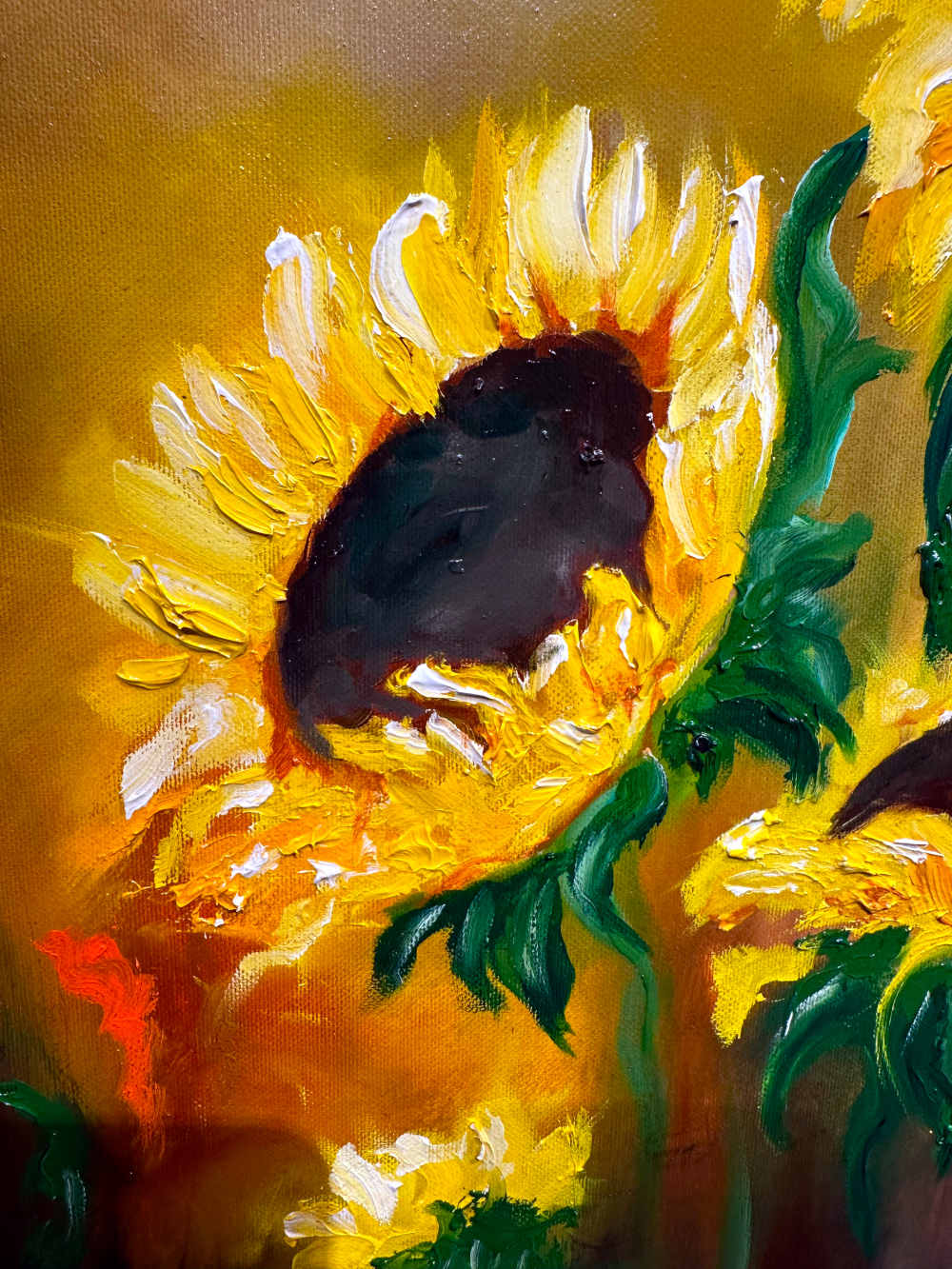 Sunflowers 4 by Carla Raads CU