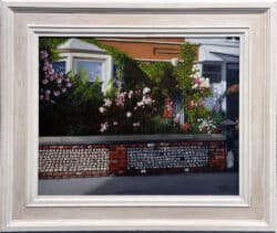 Hastings Place, Lytham original oil painting by Ken Roberts
