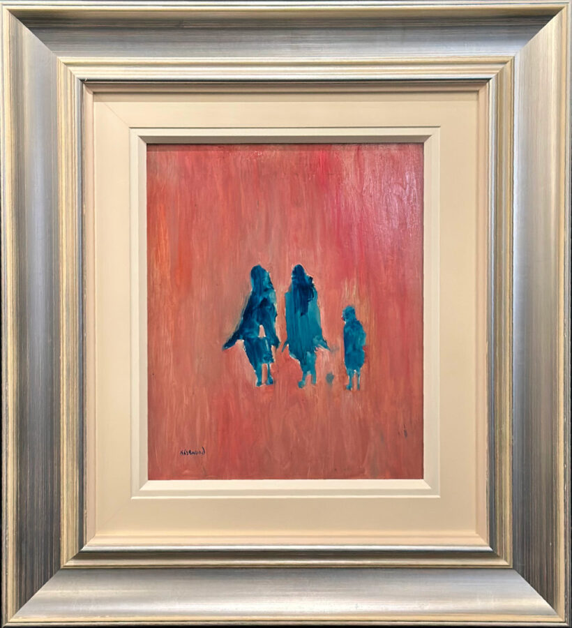 Women and Boy with Ball by James Lawrence Isherwood