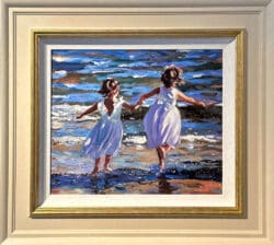 Dancing in the Surf Limited Edition Print by Sherree Valentine Daines