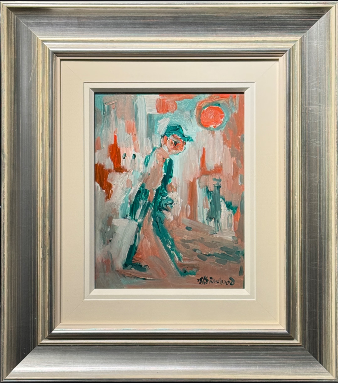 man walking by James Lawrence Isherwood Wigan