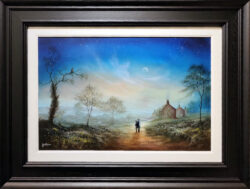 A Heart Full of Stars Original Oil Painting by Danny Abrahams