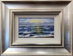 Paradise original oil painting by Joan Puerto Cornella