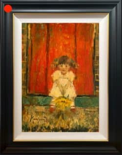 Sunflower by Lucy Manfredi Original Painting - SOLD