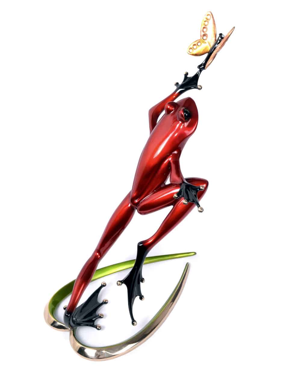 Be Mine by Frogman Be Mine Bronze Sculpture by Frogman