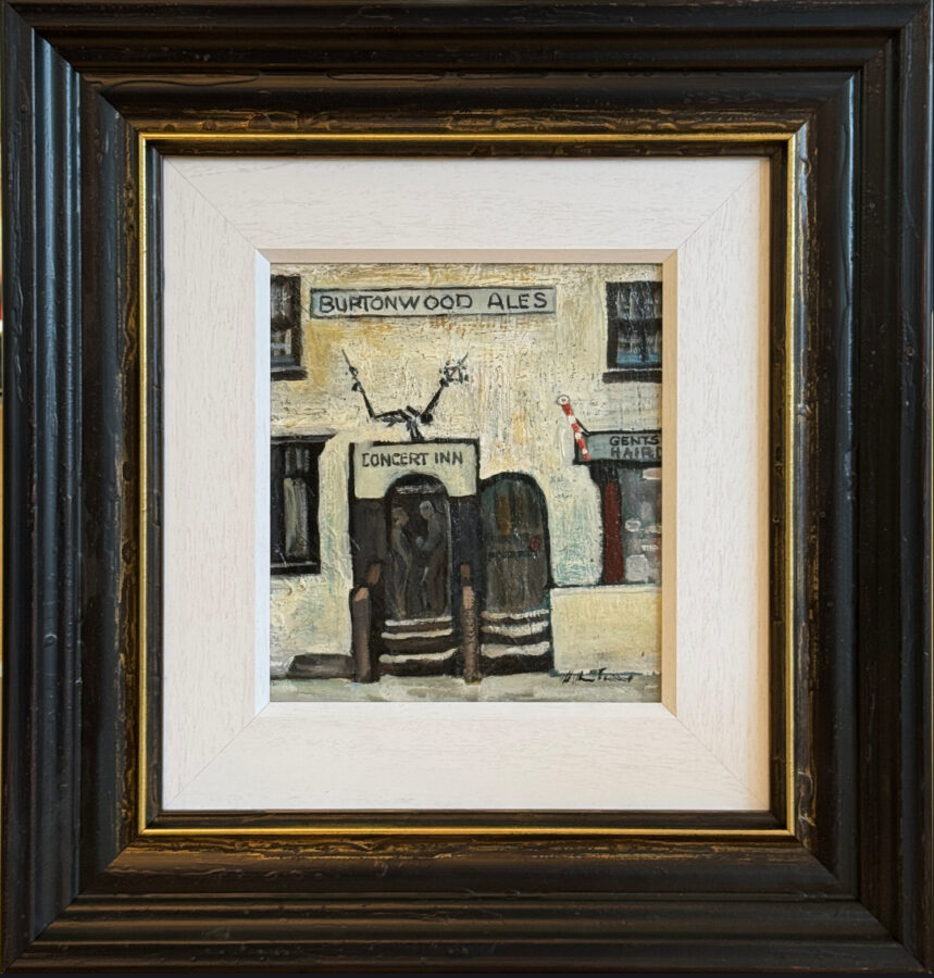 Concert Inn original oil painting by William Ralph Turner