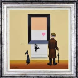 Pink Balloon Limited Edition print by Chris Chapman