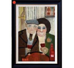 Rose for Rose by Lucy Manfredi Original Painting - SOLD