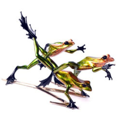 Symphony of Spring Bronze Sculpture by Frogman