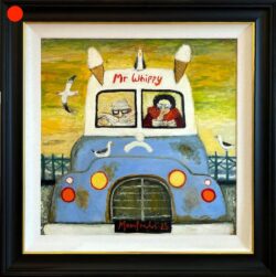 Whippy Chippy Break by Lucy Manfredi Original Painting - SOLD