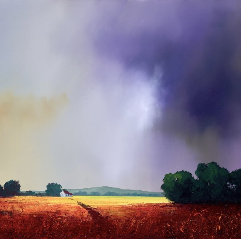 barry hilton original landscape painting