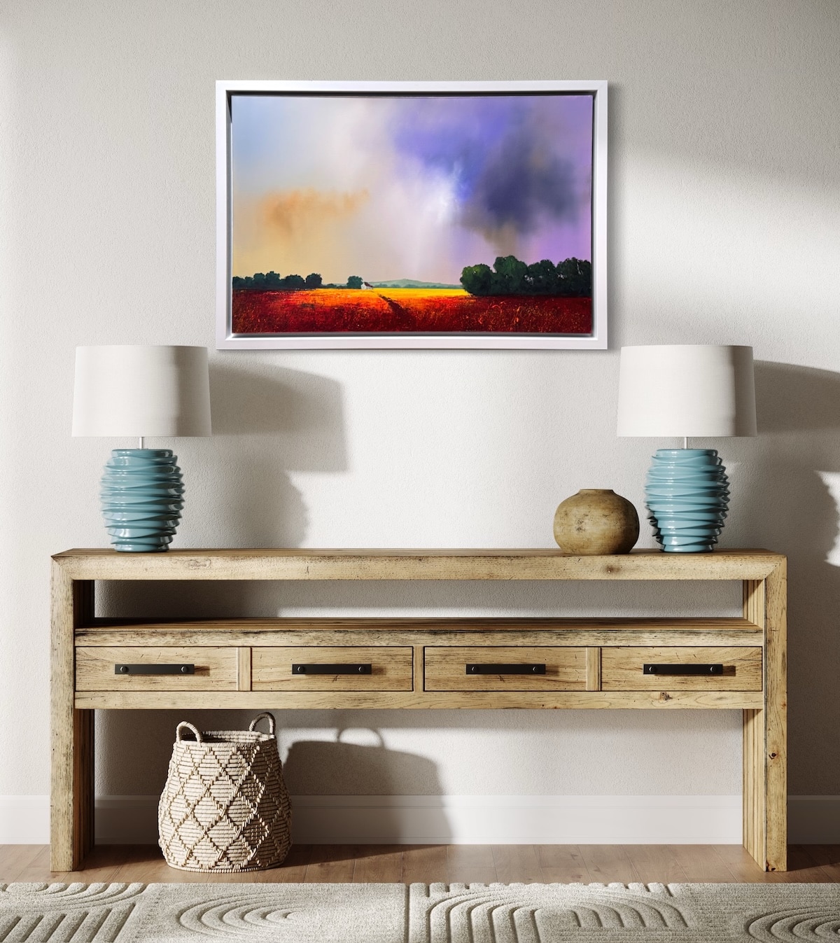 barry hilton original oil painting