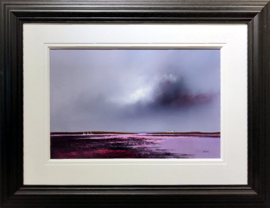 Magenta Tint original oil painting by Barry Hilton