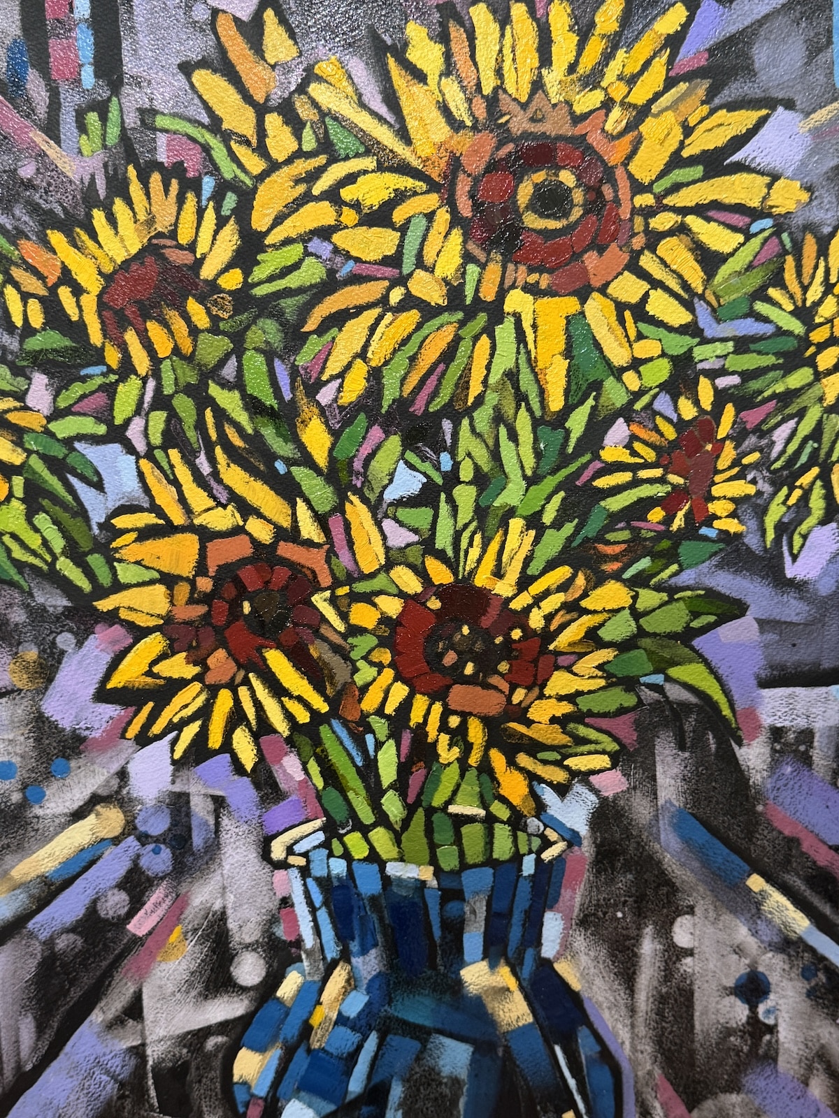 ross constable sunflowers close up