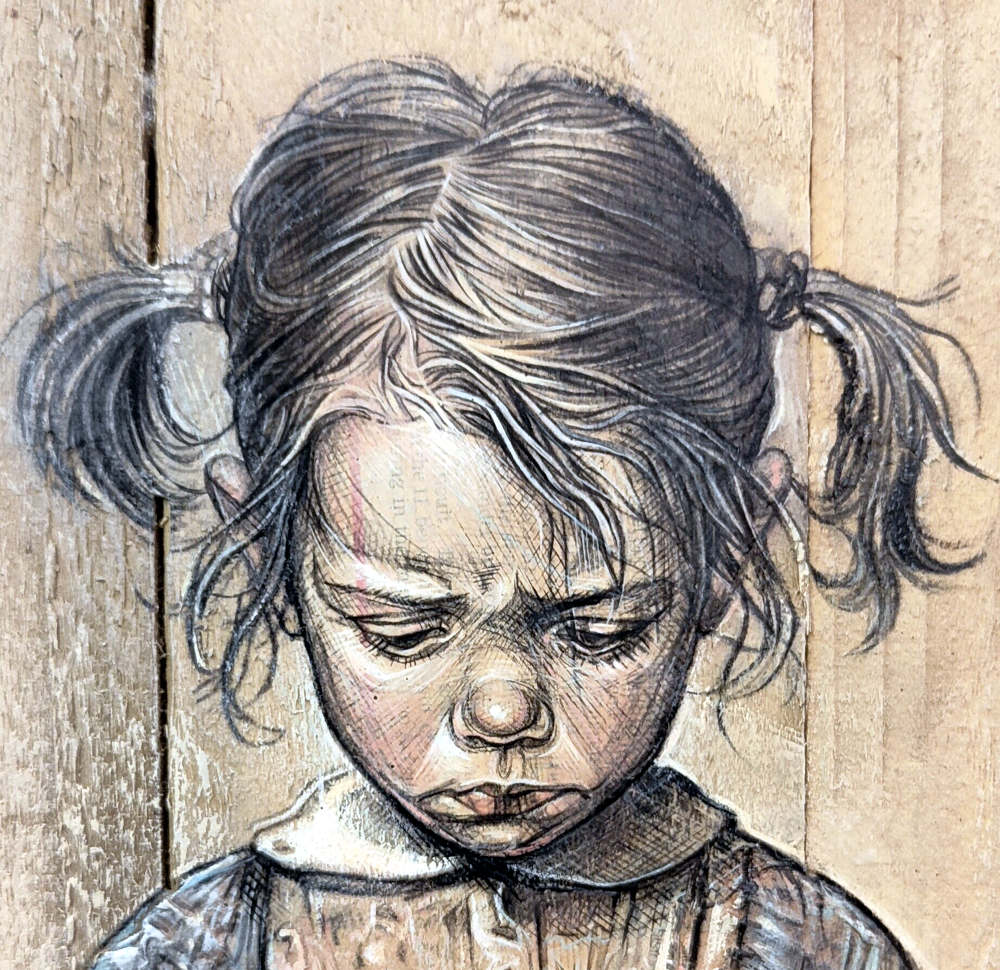 Girl Skipping no.1 by Craig Everett CU