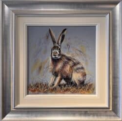 Mad March Hare by Ruby Keller Original Painting