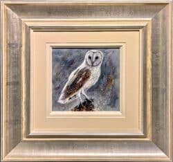 Winter Wisdom original oil painting by Ruby Keller