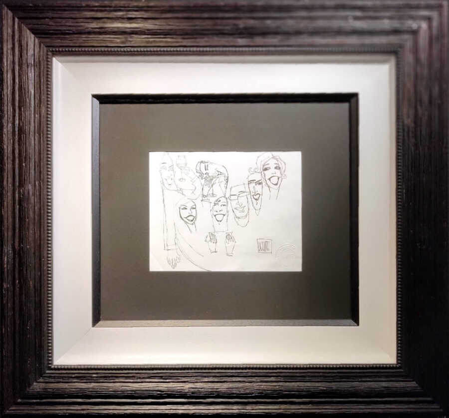 All Lit Up Again sketch by Todd White