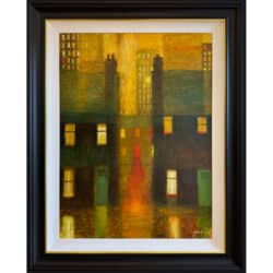 Lights Up by Lucy Manfredi Original Painting