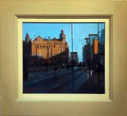 Light on The Midland Manchester Original Oil Painting by Michael Ashcroft