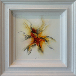 Firestorm II by Gisela Ueberall Original Painting