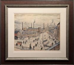Huddersfield by L S Lowry Signed Limited Edition Print
