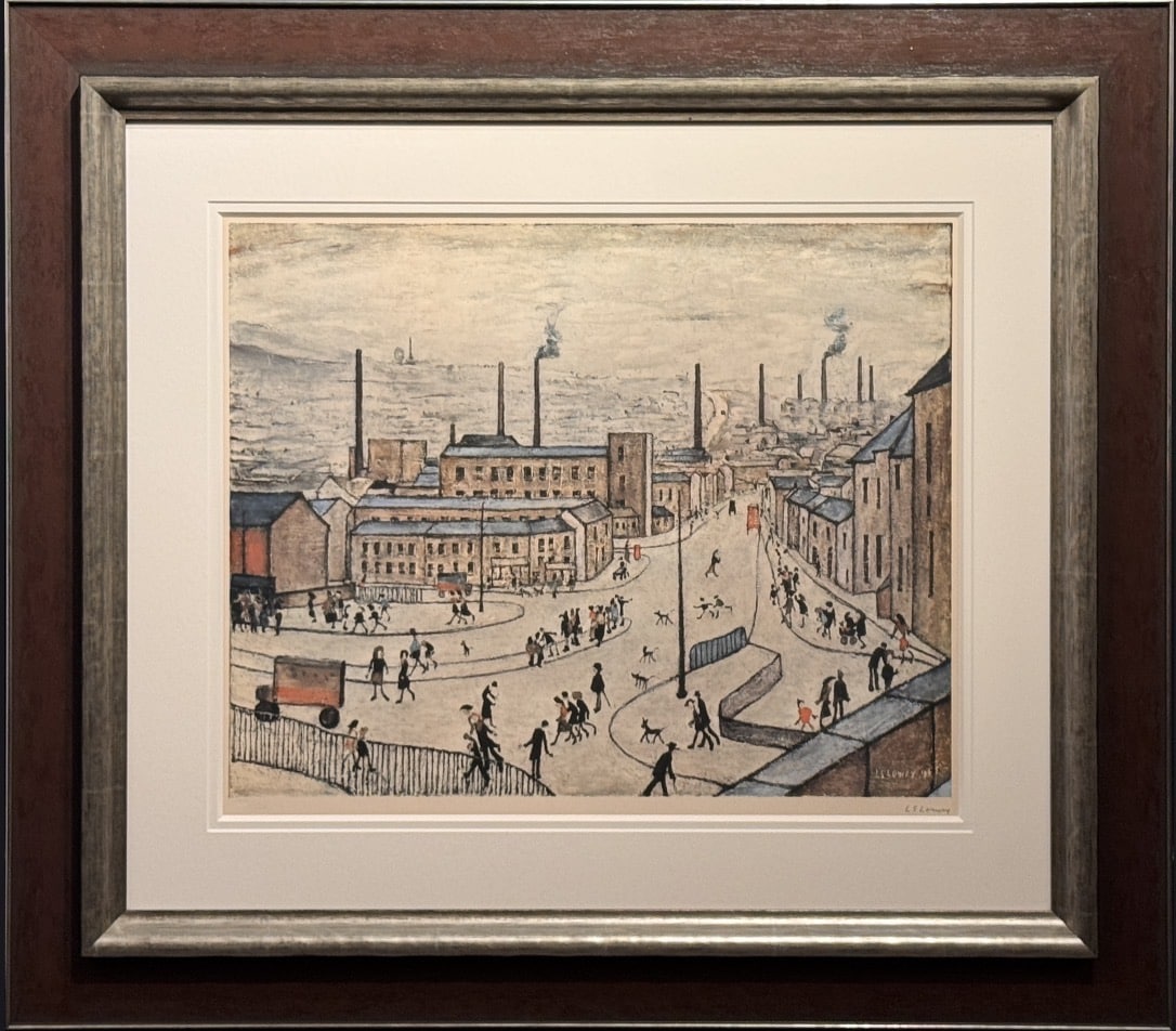 huddersfield by artist l s lowry