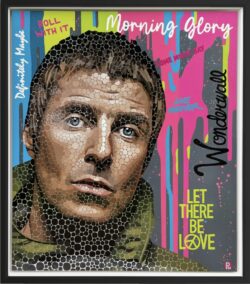 Liam Gallagher, What's the Story? by Paul Normansell Original Painting